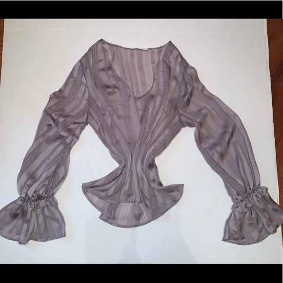 LUSH sheer top - Picture 2 of 5